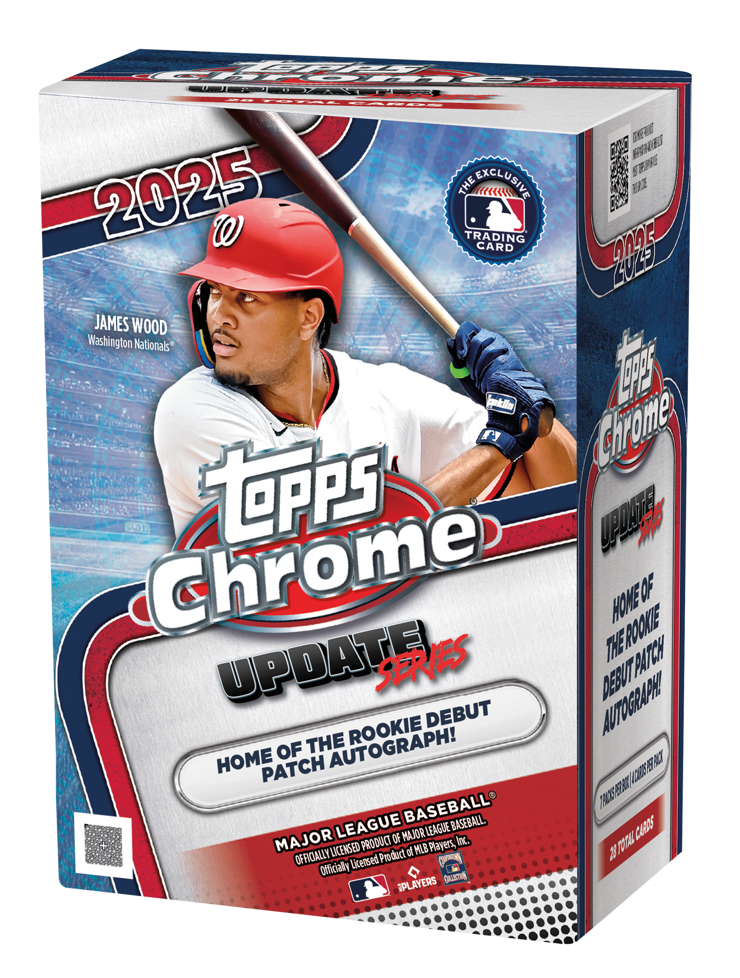 2025 Topps Chrome Baseball Update Series Value Box