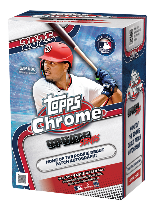 2025 Topps Chrome Baseball Update Series Value Box