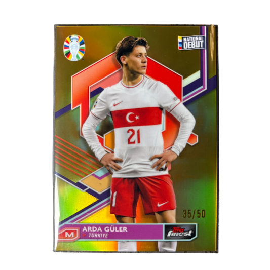 ARDA GULER - Topps Euro 2024 National Debut /50 RC