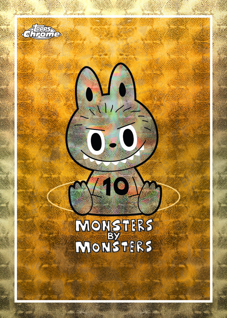 2025 Topps Labubu Chrome® 10th Anniversary Hobby Box (PRE-ORDER)