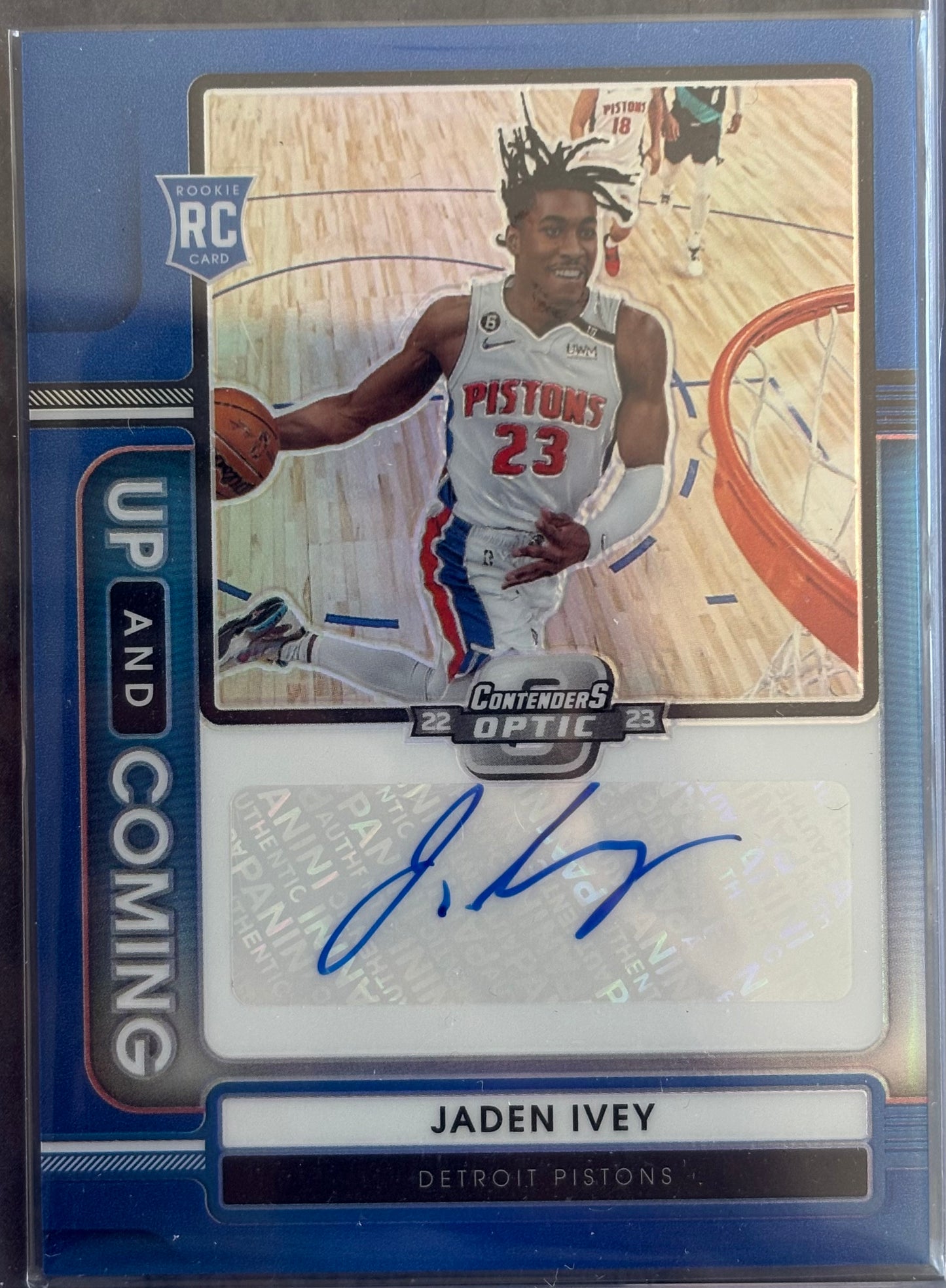 JAYDEN IVEY - 2022/23 Contenders Optic Auto /75 RC