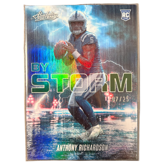 ANTHONY RICHARDSON - 2023 Panini Absolute By Storm Green /25 RC