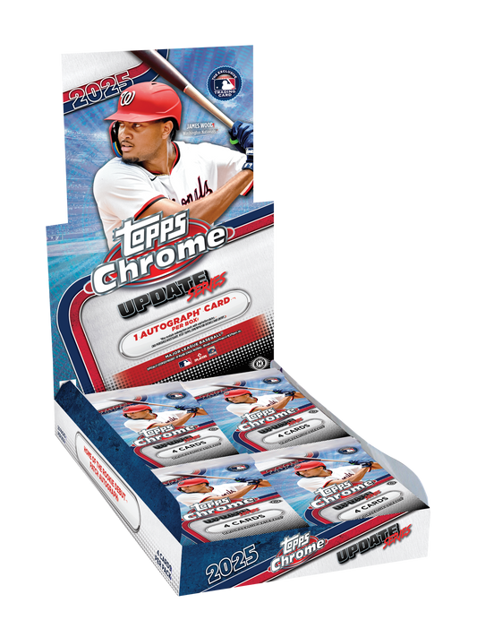 2025 Topps Chrome Baseball Update Series Hobby Box