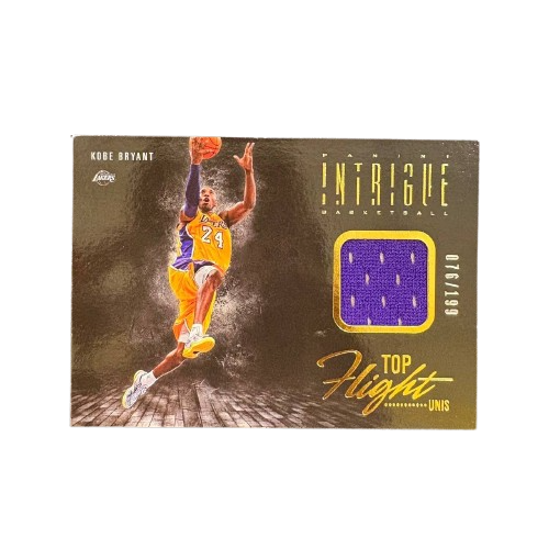 KOBE BRYANT - 2013/14 Panini Intrigue Game-Worn Patch /199