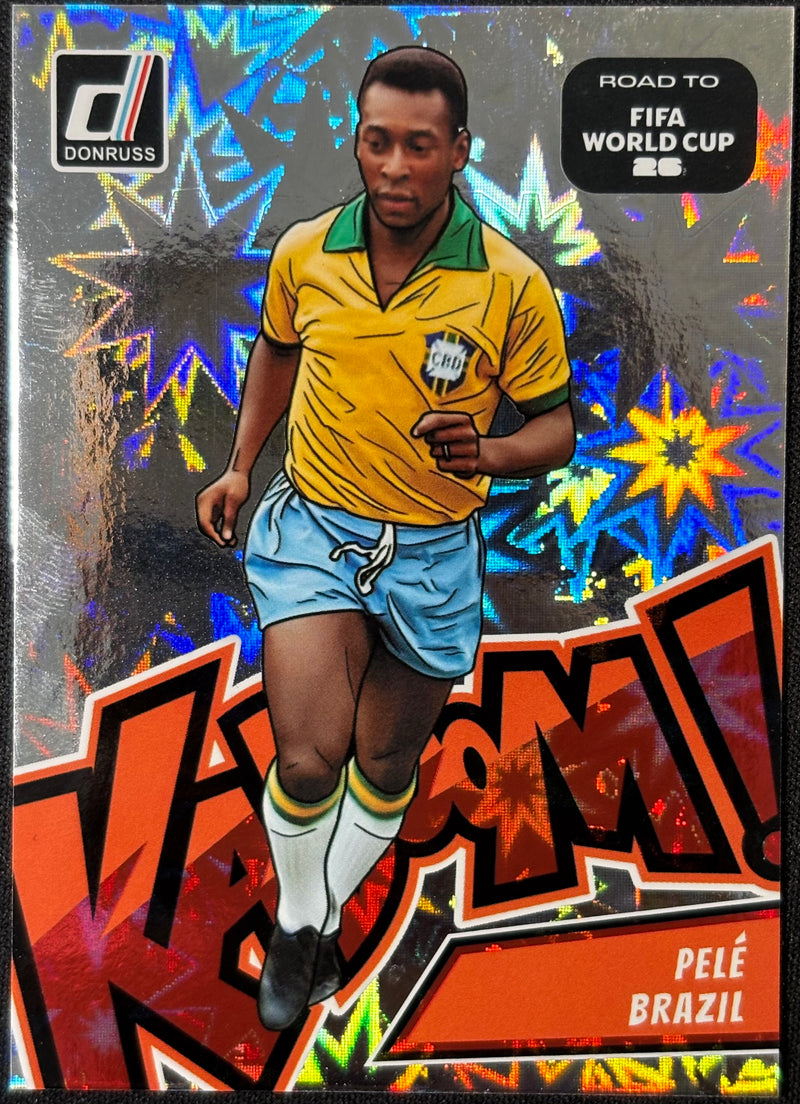 PELÉ - 2025/26 Panini Donruss Road to FIFA World Cup 26 Kaboom! #23