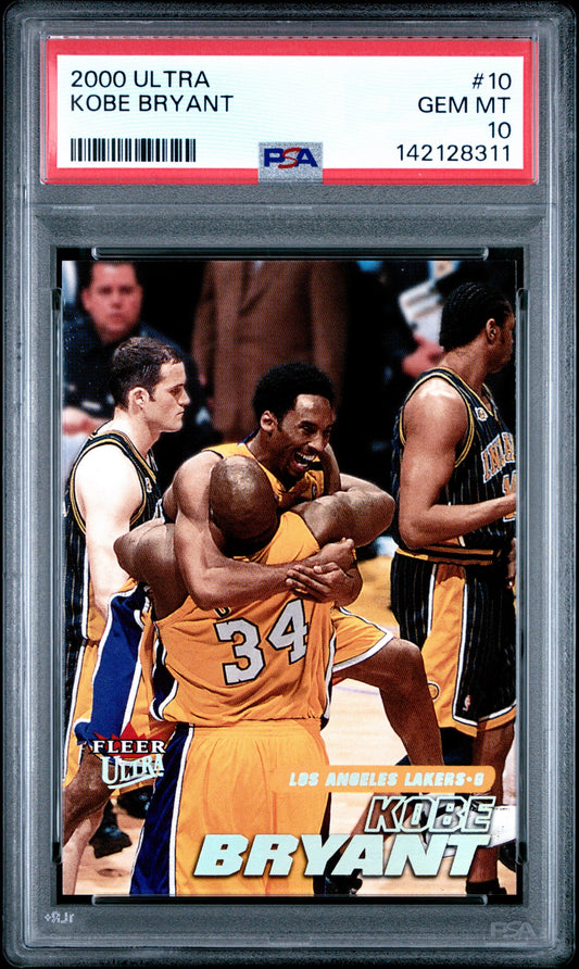 KOBE BRYANT - 2000 Fleer Ultra PSA 10