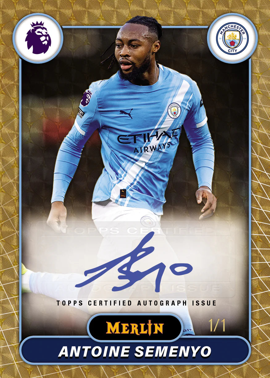 2025-26 Topps Soccer Merlin Premier League Soccer Hobby Box (PRE-ORDER)