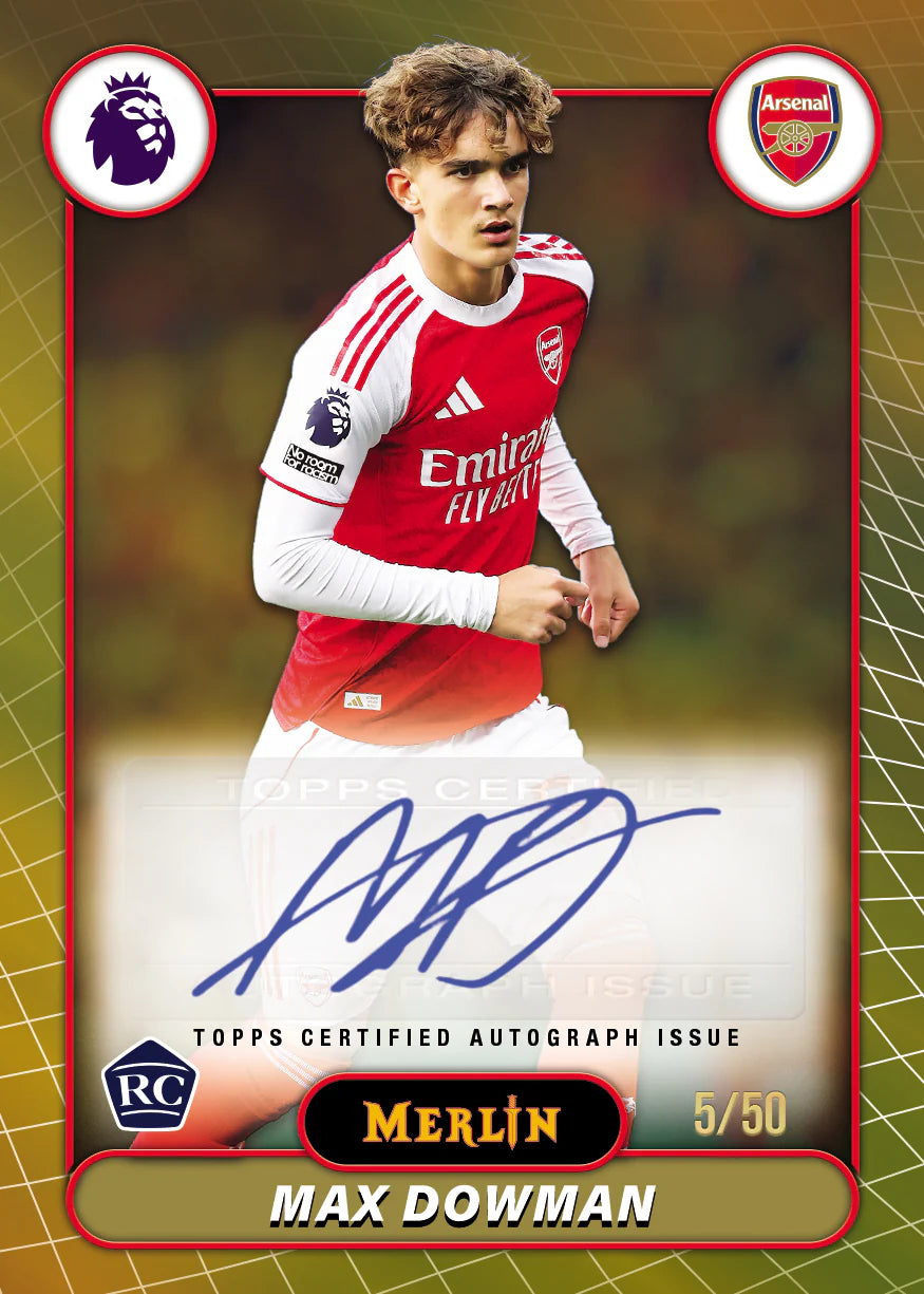 2025-26 Topps Soccer Merlin Premier League Soccer Hobby Box (PRE-ORDER)