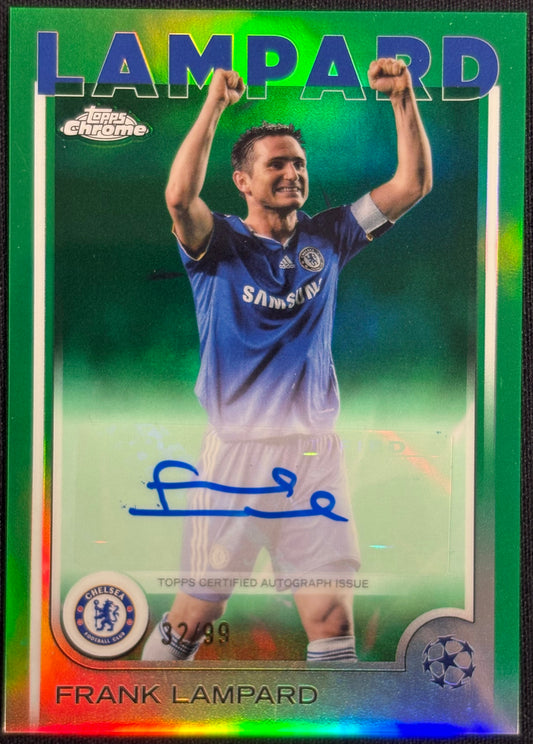 LAMPARD - 2024/25 Topps Chrome UCC /99 Auto