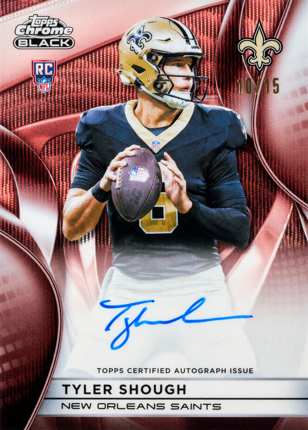 2025 Topps Chrome Black Football Hobby Box (PRE-ORDER)