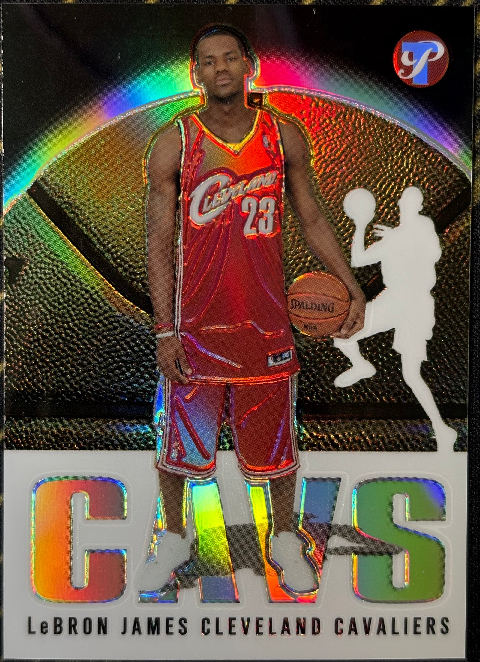 LeBRON JAMES - 2003/04 Topps Pristine Refractor /1999 RC #101