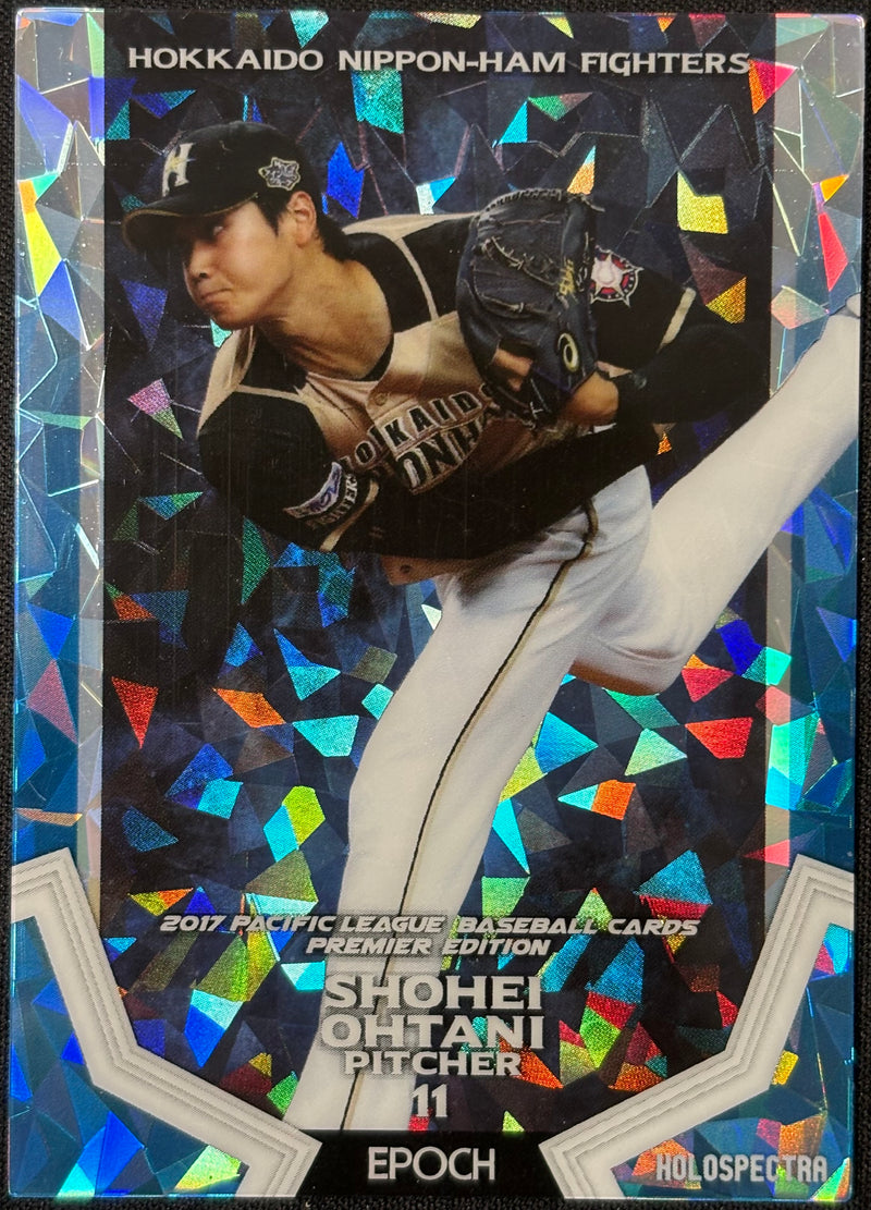SHOHEI OHTANI - 2017 Epoch Pacific League Premier Edition Holospectra #HS01 /90