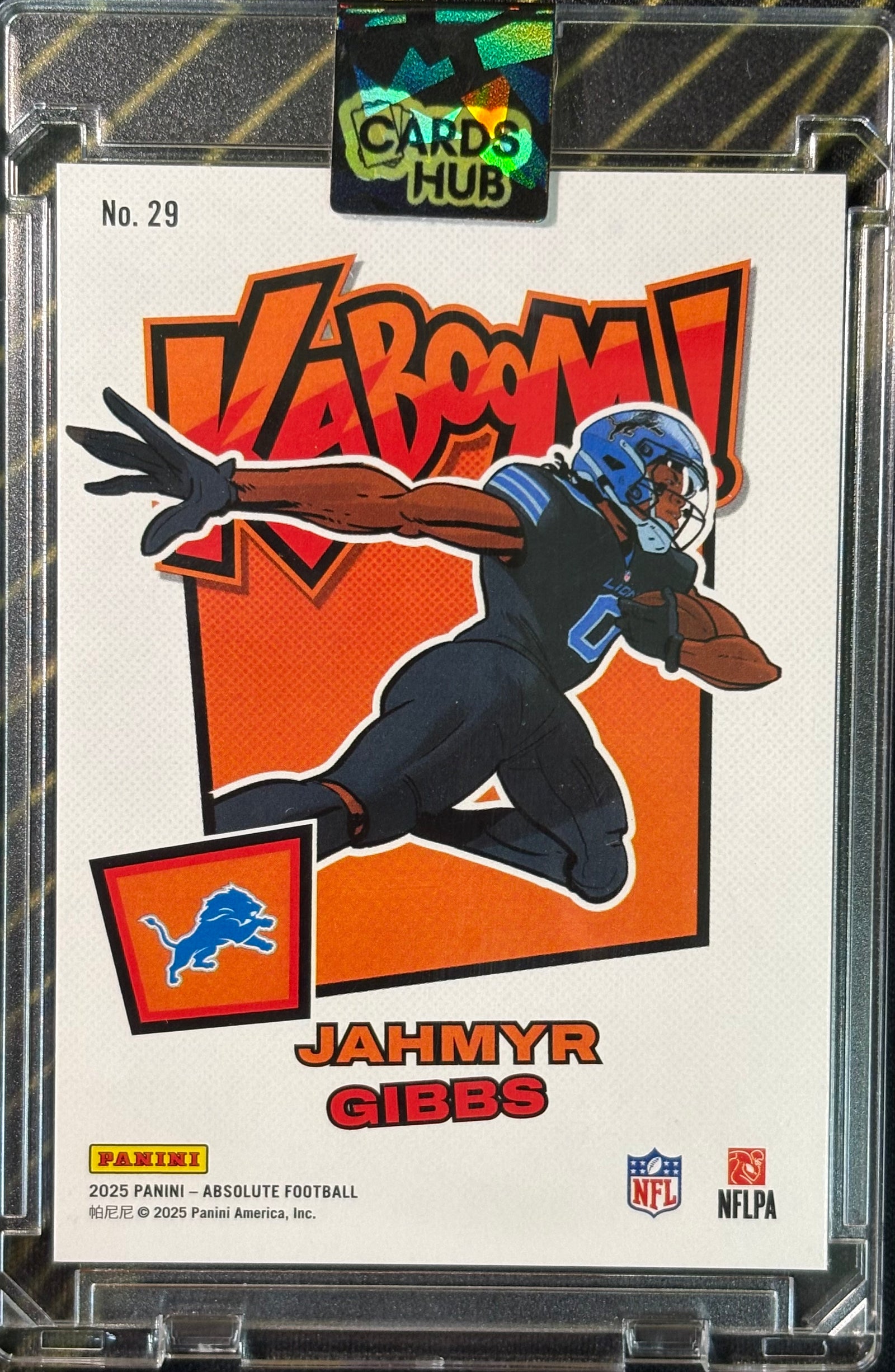 JAHMYR GIBBS - 2025 Absolute Kaboom #29
