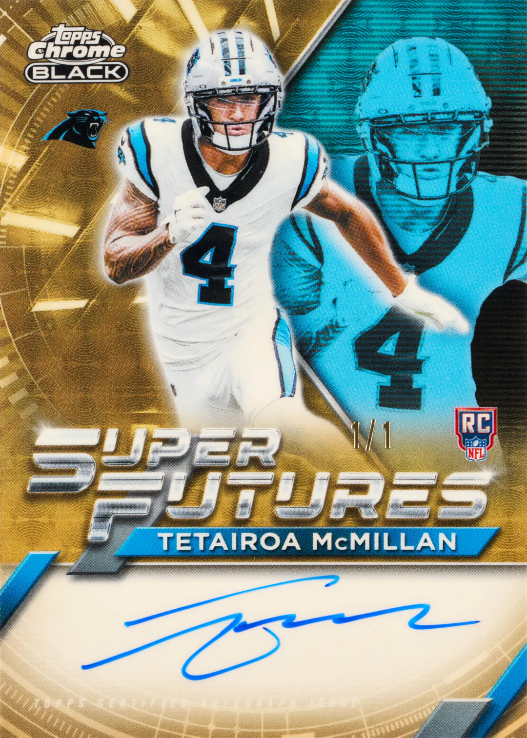 2025 Topps Chrome Black Football Hobby Box (PRE-ORDER)