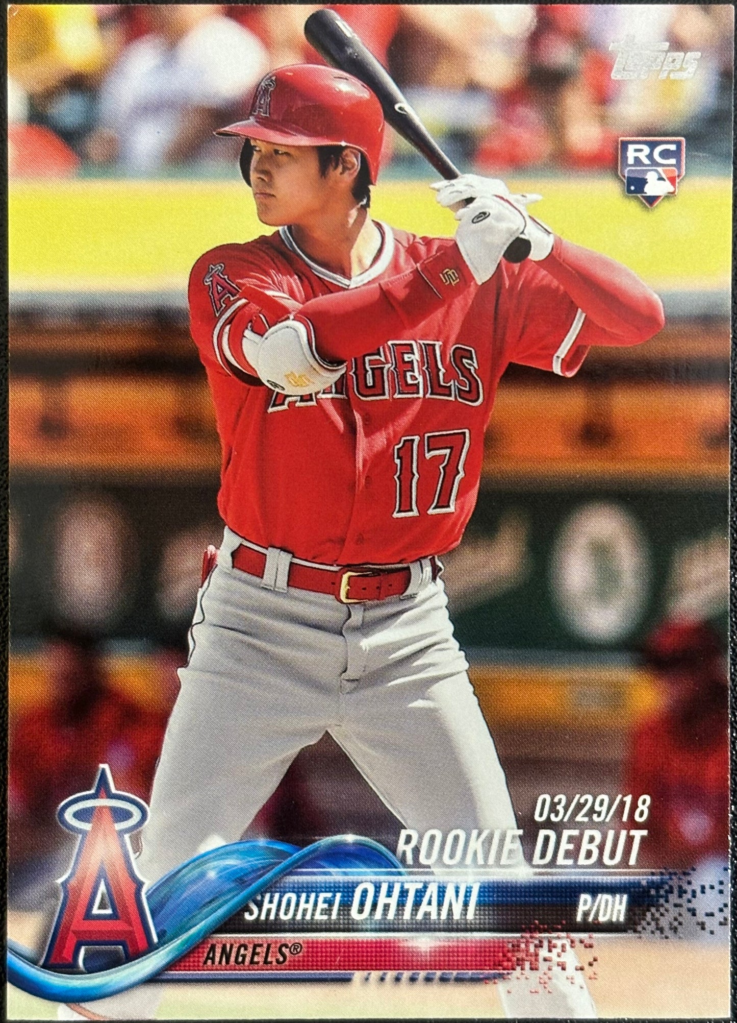 OHTANI - 2018 Topps Update Series #US285 RC
