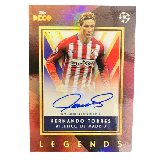 FERNANDO TORRES - 2023 Topps DECO Auto /10