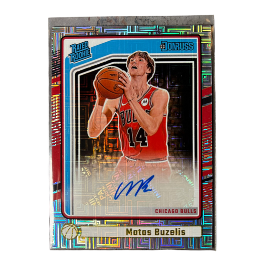 MATAS BUZELIS - 2024/25 Donruss Auto Mojo RC