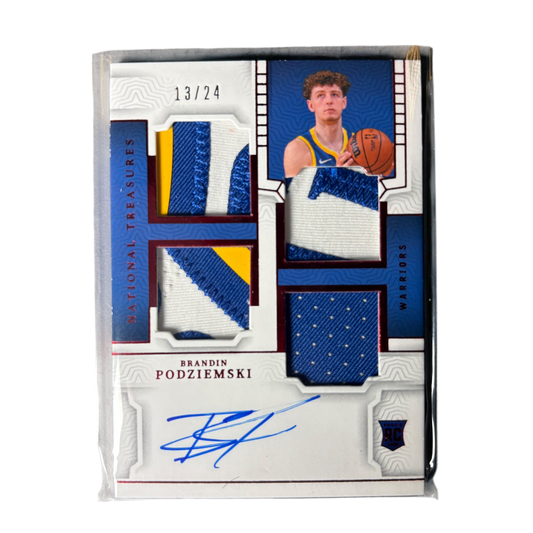 PODZIEMSKI - 2024/25 National Treasures Rookie Patch Auto /24