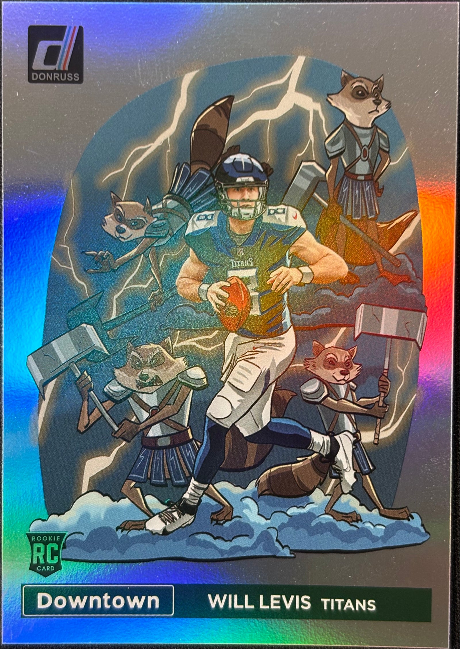 WILL LEVIS - 2023 Panini Donruss Downtown RC #D-14