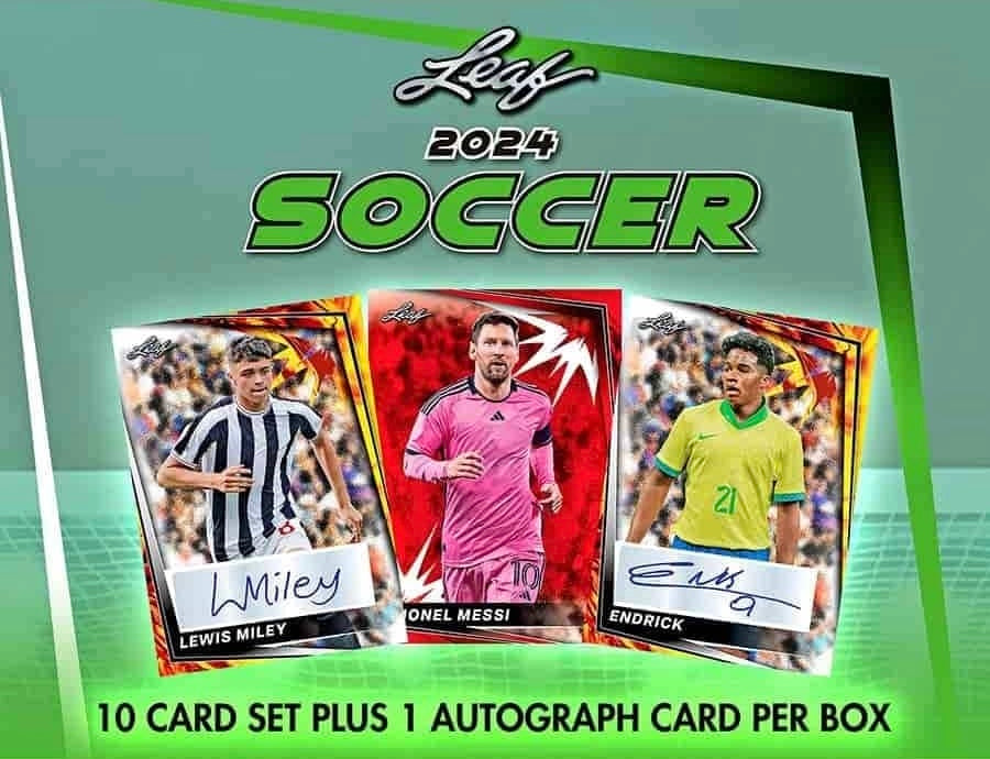 2024 Leaf Soccer Blaster Box