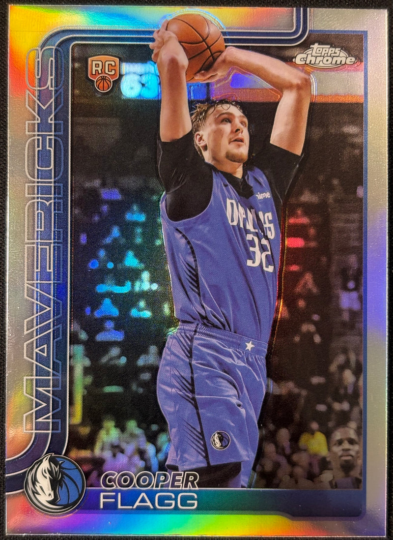 COOPER FLAGG - 2025/26 Topps Chrome Refractor RC