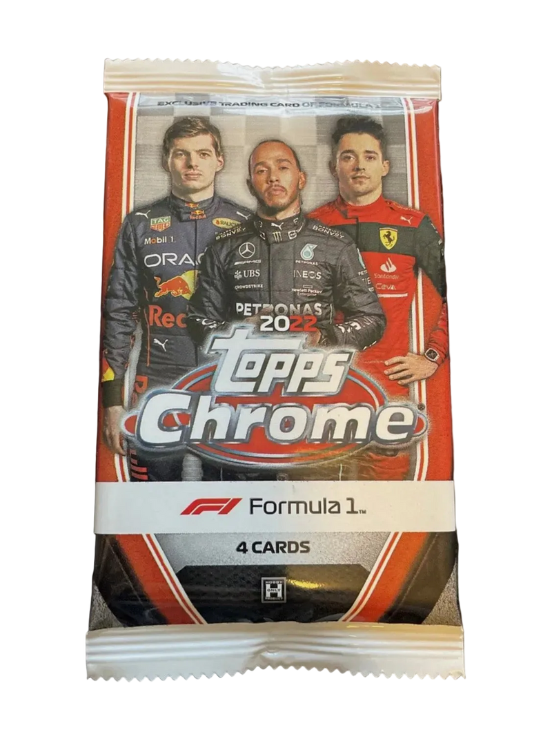 2022 Topps Chrome F1 Formula 1 Hobby Lite Pack