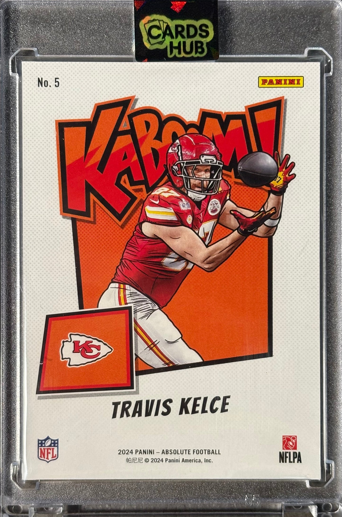TRAVIS  KELCE - 2024 Panini Horizontal Kaboom!