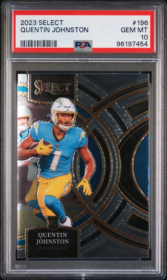 QUENTIN JOHNSTON - 2023 Select RC PSA 10