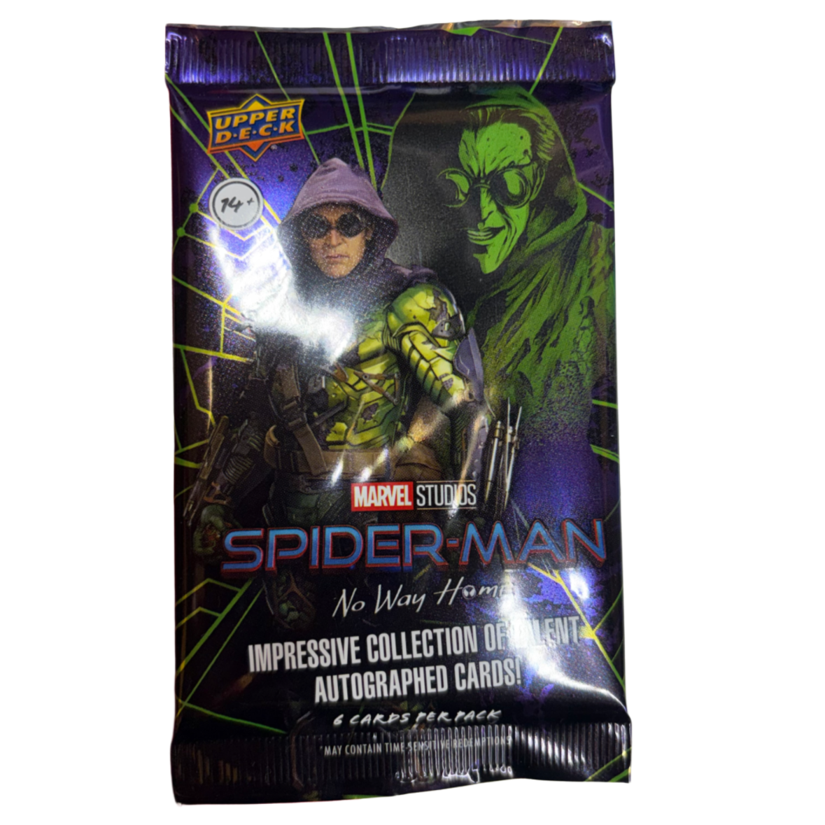 Upper Deck Spider-Man “No Way Home” Hobby Pack