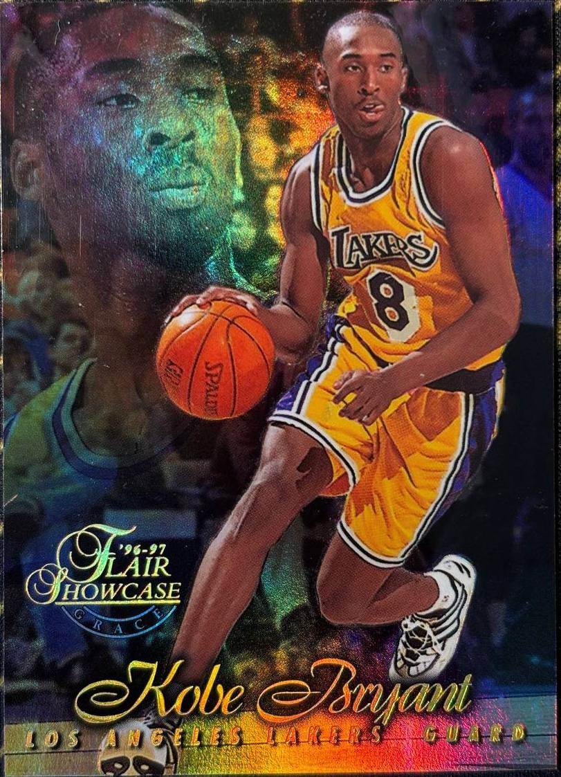 KOBE BRYANT - 1996-97 Flair Showcase Basketball Row 1 Seat 31 RC