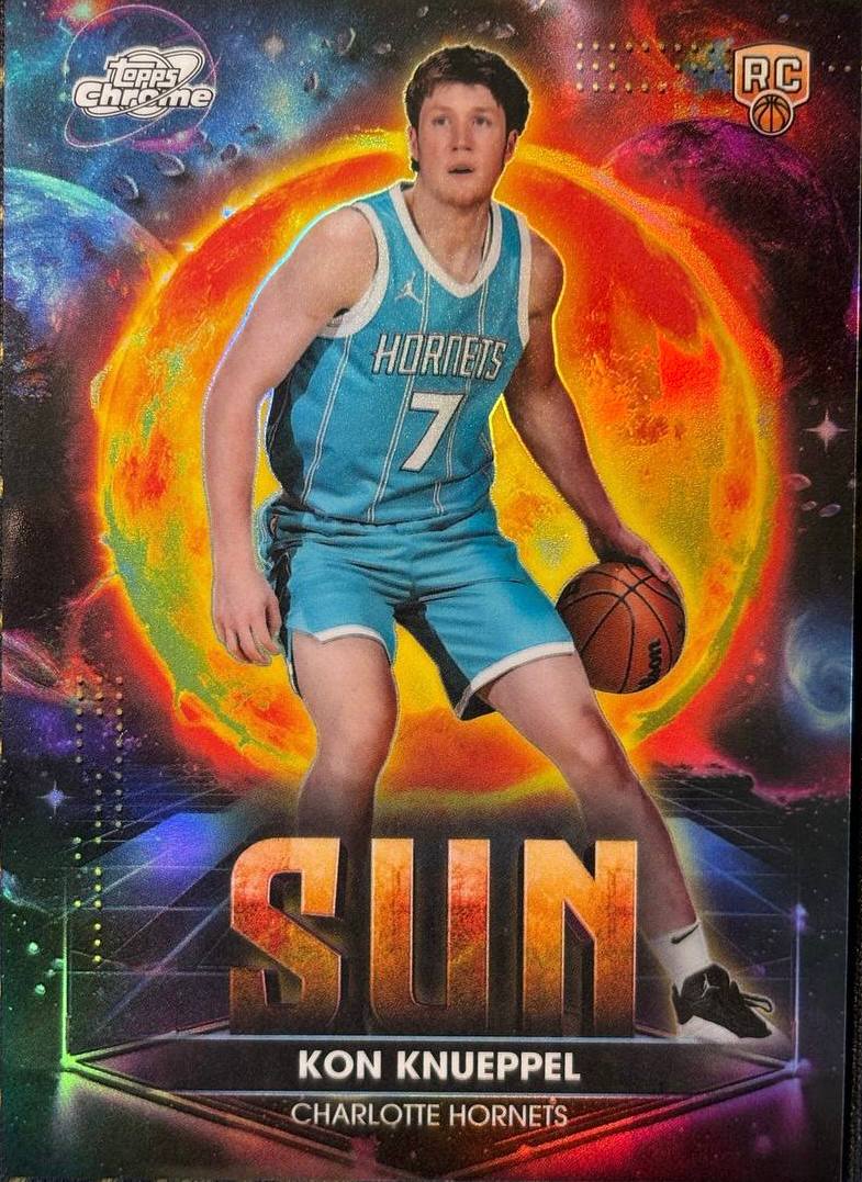 KON KNUEPPEL - 2026 Topps Chrome Basketball Sun #PPS-10 RC