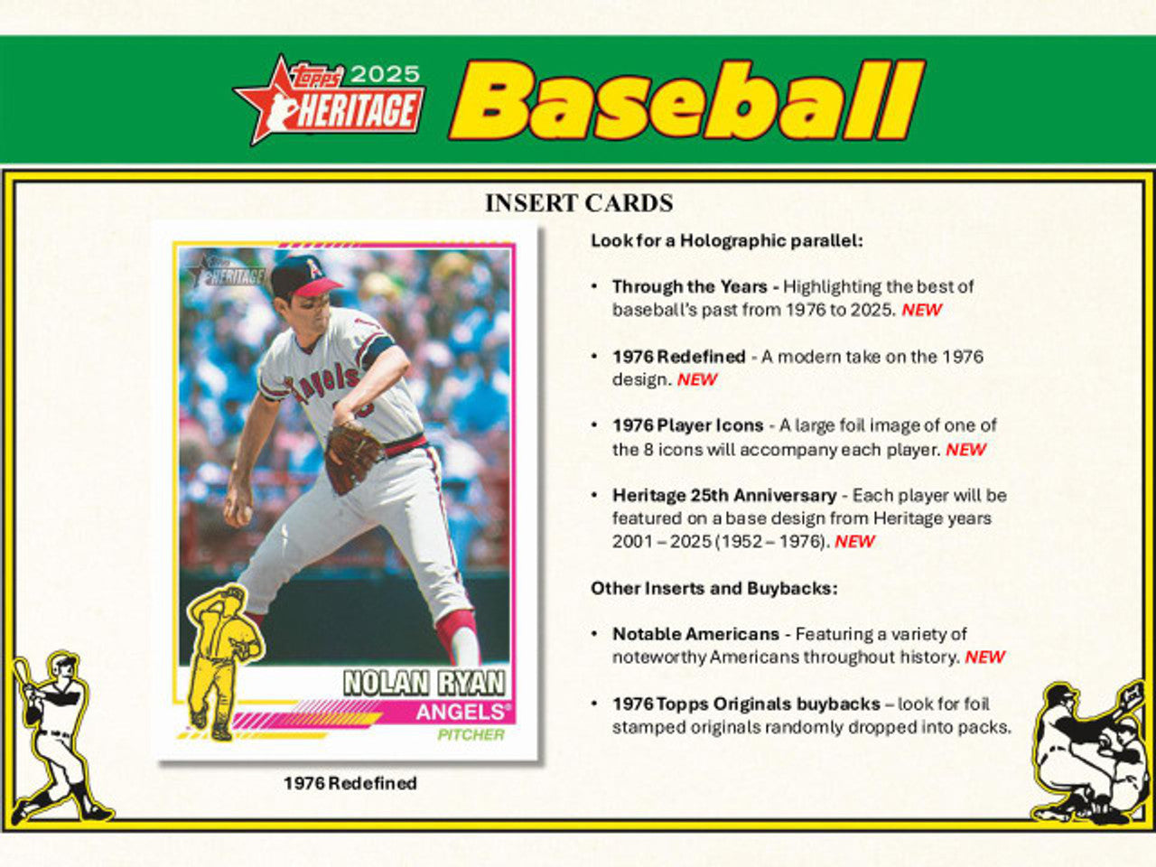 2025 Topps Heritage Baseball Value Box