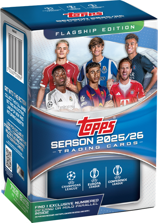 2025-26 Topps UEFA Club Competitions Value Box