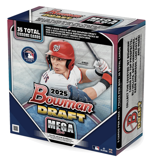 2025 Bowman Draft Baseball Mega Box (PRE-ORDER)