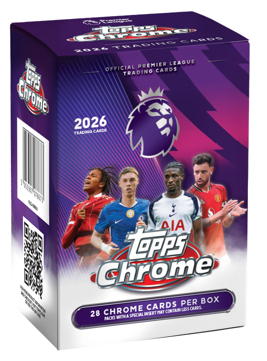 2026 Topps Chrome Premier League Value Box (PRE-ORDER)