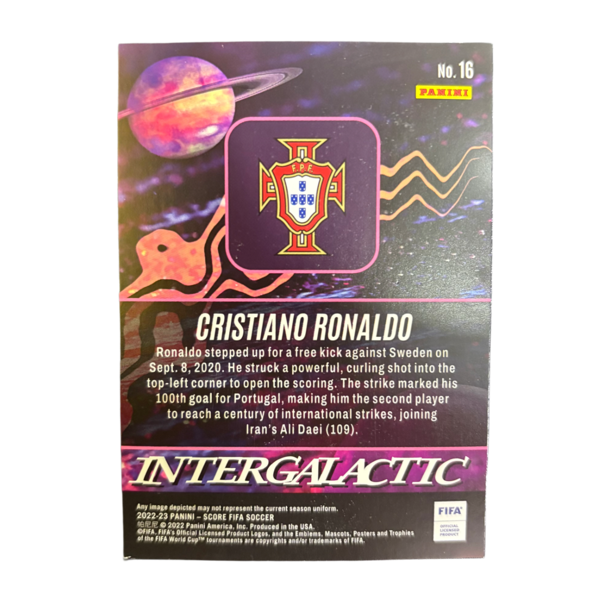 CRISTIANO RONALDO - 2022/23 Score “Intergalactic” Case Hit SSP