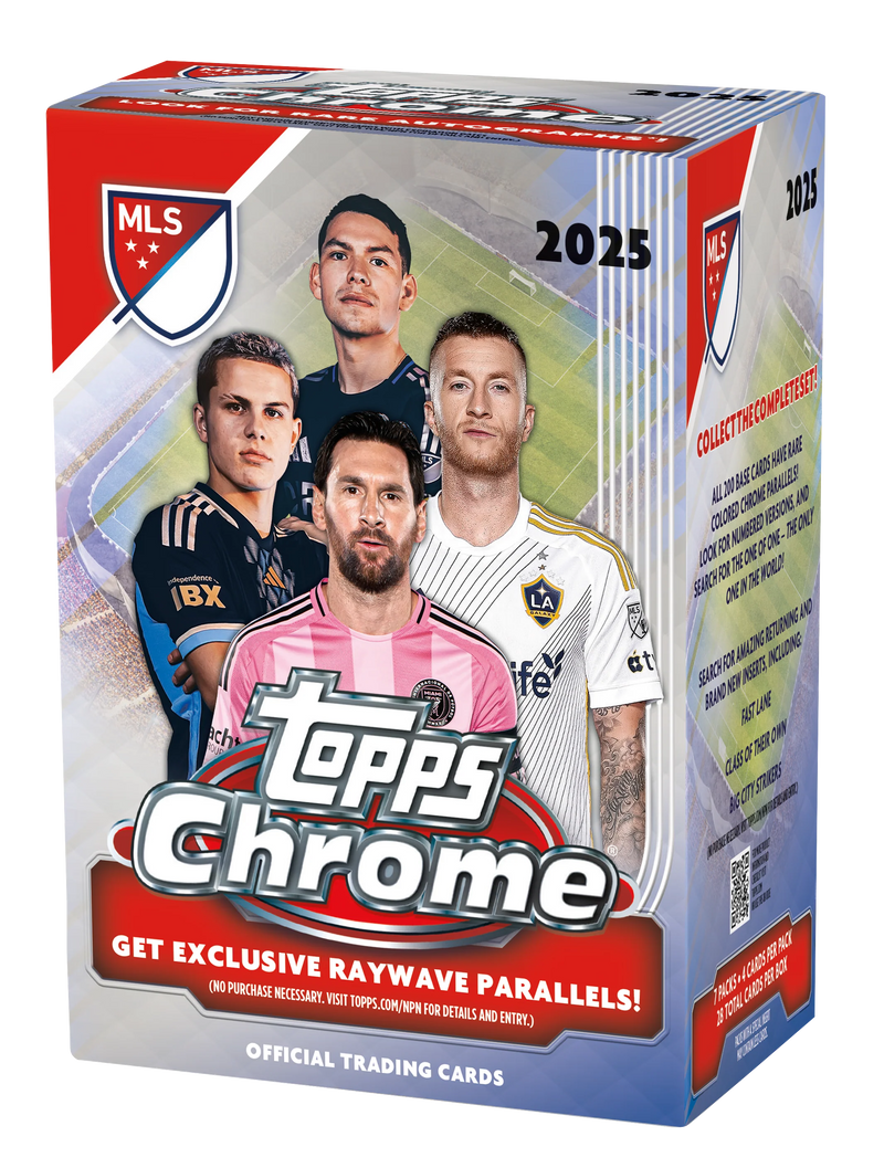 Topps Chrome MLS 2025 Value Box