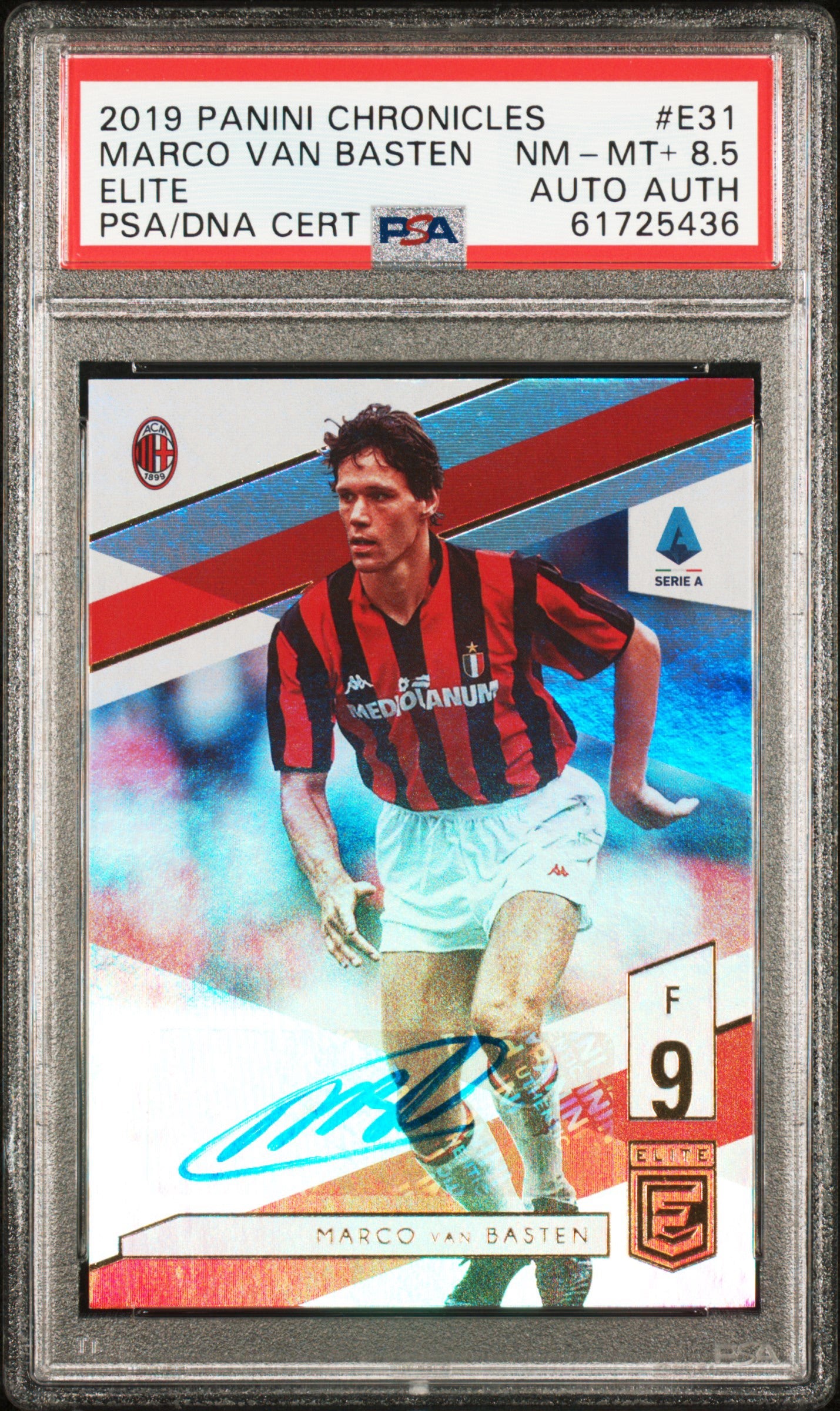 VAN BASTEN - 2019 Chronicles Auto PSA 8.5