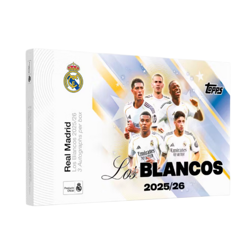 Topps Real Madrid Los Blancos 2025/26 Hobby Box