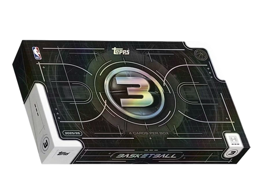 Topps Three Basketball 2025-26 Hobby Box (PRE-ORDER)