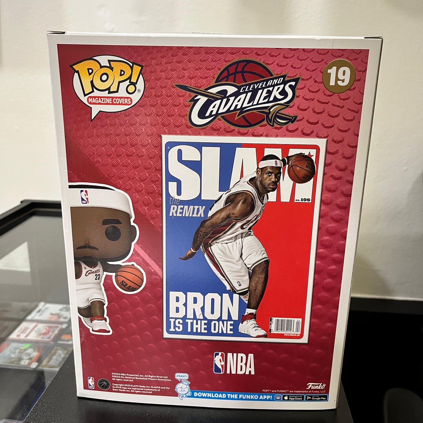 Funko - NBA Cover POP! Basketball Vinyl Figure LeBron James (SLAM Magazine)