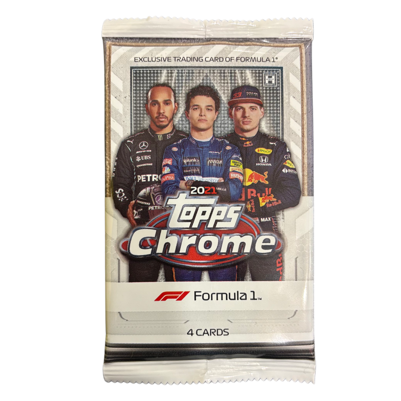 2021 Topps Chrome F1 Formula 1 Hobby Lite Pack