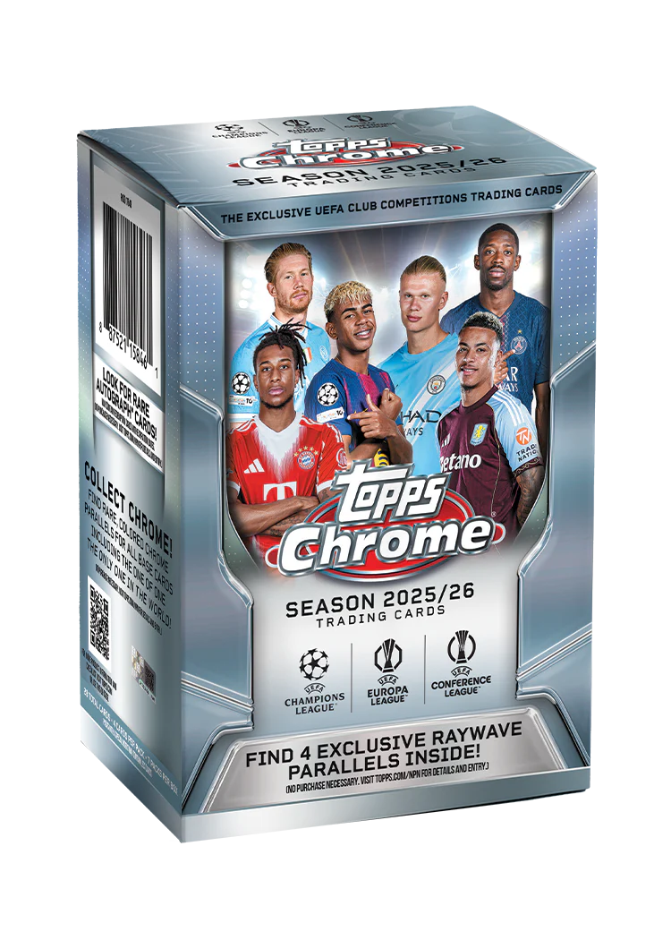 Topps Chrome UEFA Club Competitions 2025-26 - Value Box