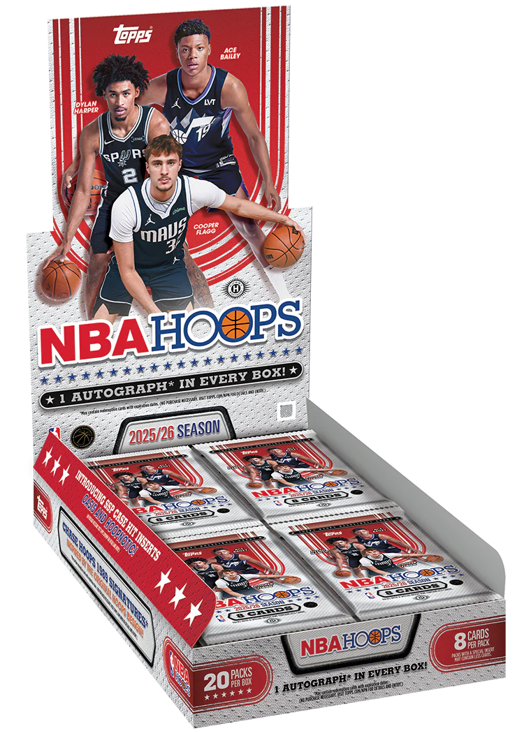 2025-26 Hoops Basketball - Hobby Box (PRE-ORDER)