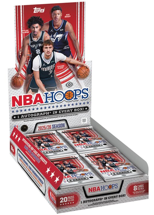 2025-26 Hoops Basketball - Hobby Box (PRE-ORDER)