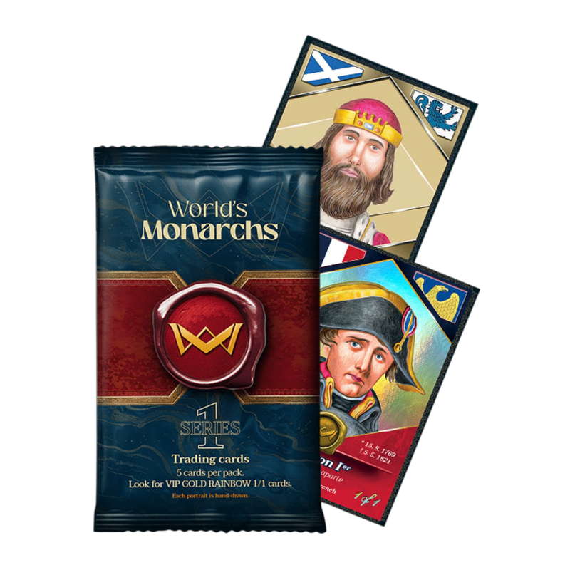 World's Monarchs Series One Retail