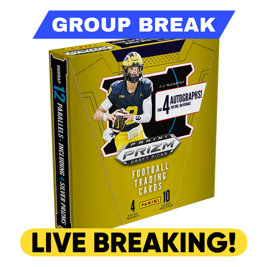2024 Panini Prizm Draft Picks Football Hobby - Random Card - LIVE BREAKING (06/10/2025)