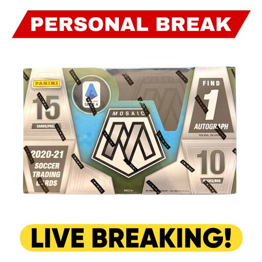2020-21 Panini Mosaic Serie A Hobby - LIVE BREAKING