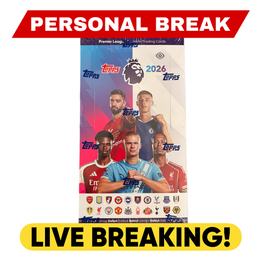 2025/26 Topps Premier League Hobby - LIVE BREAKING