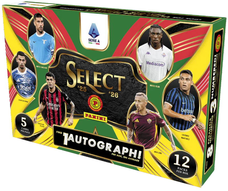 2025/26 Panini Select Serie A Hobby International Box